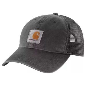 Carhartt Charcoal and Black Mesh Cap